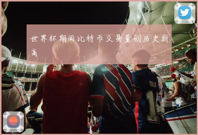 世界杯期间比特币交易量创历史新高